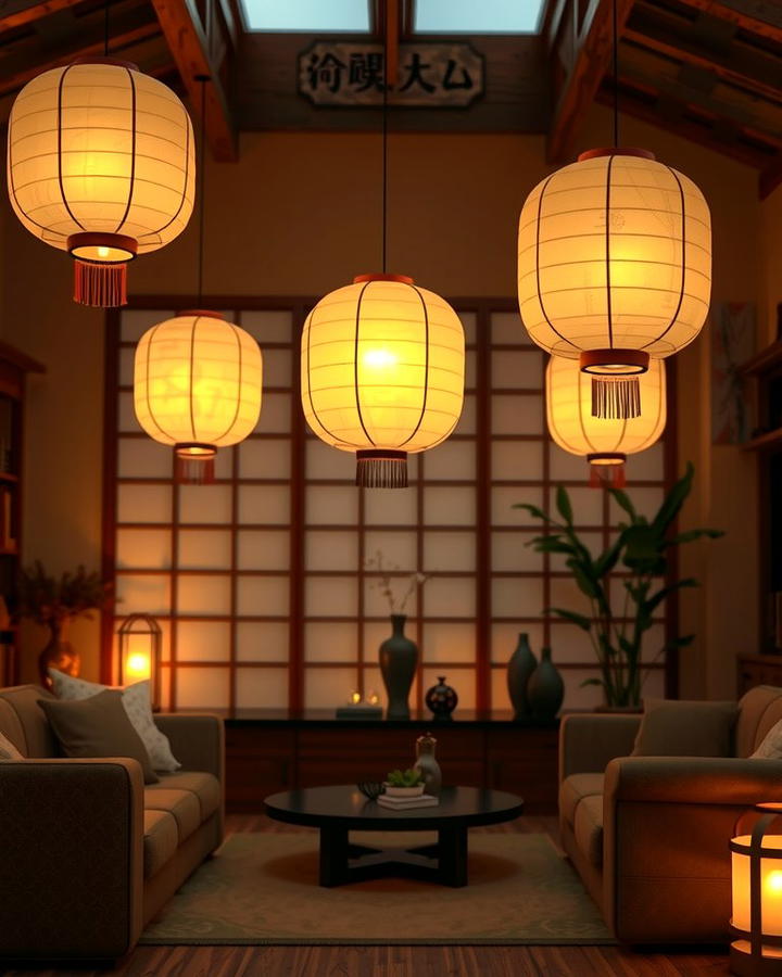 Soft Lighting with Paper Lanterns