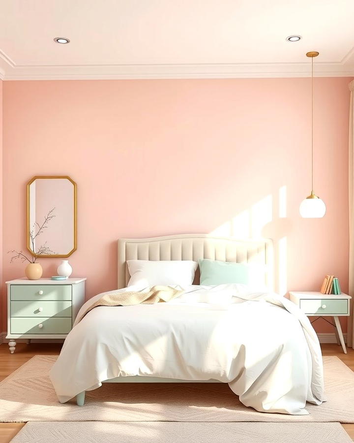 Soft Pastels for a Serene Retreat