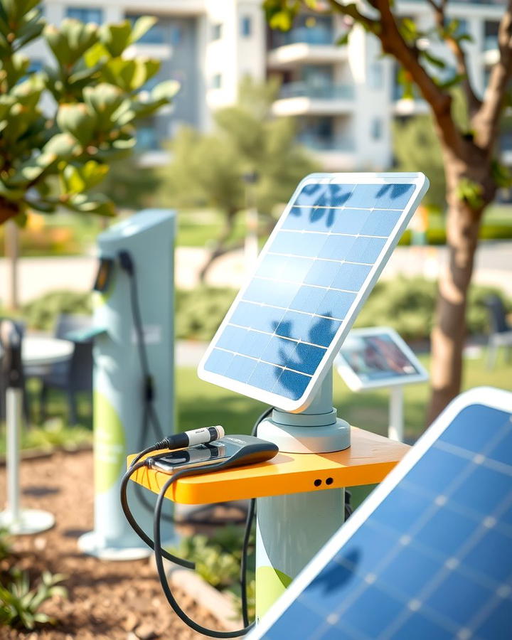 Solar Powered Charging Station