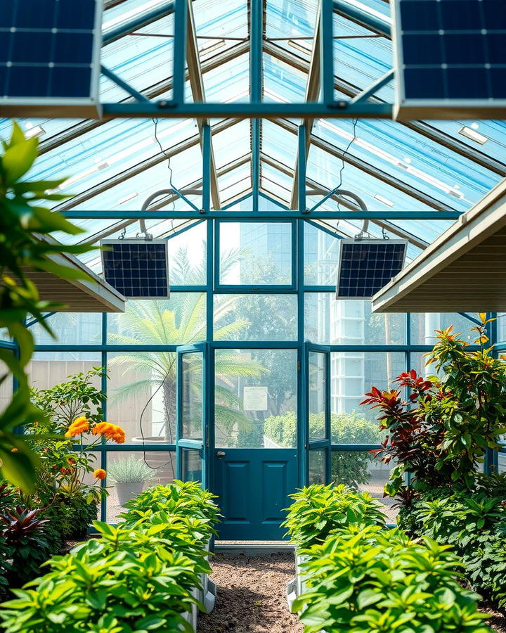 Solar Powered Greenhouse