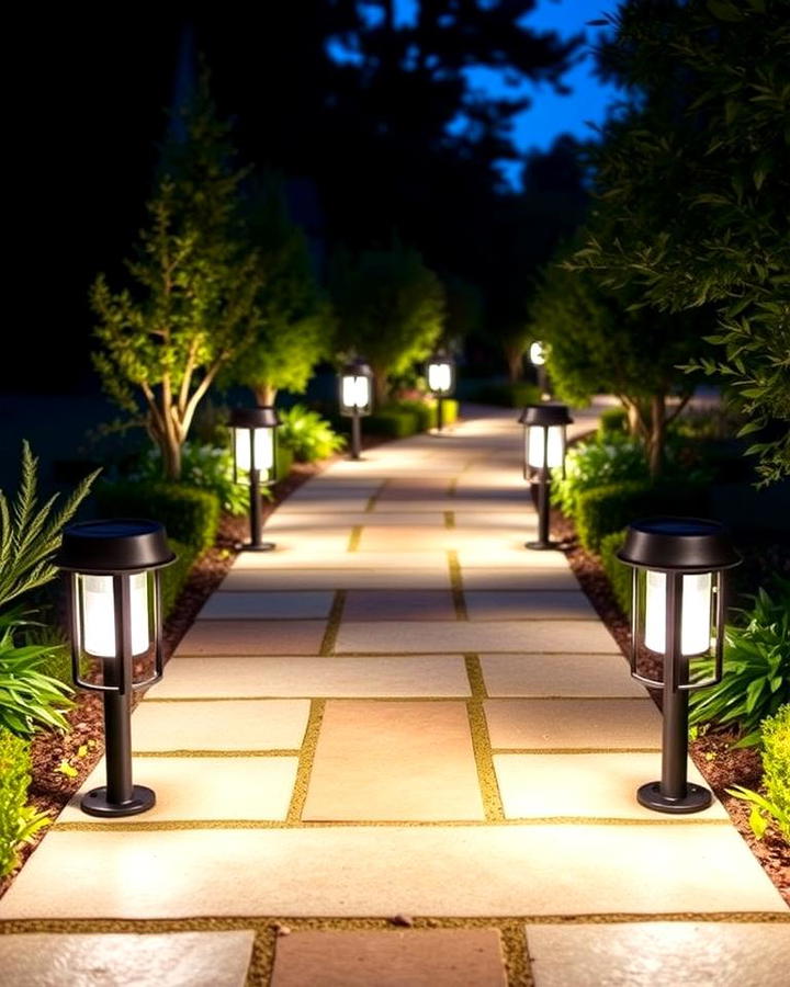 Solar Powered Pathway Lights