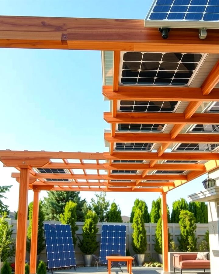 Solar Powered Pergolas for Sustainability