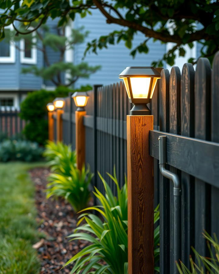 Solar Powered Post Cap Lights