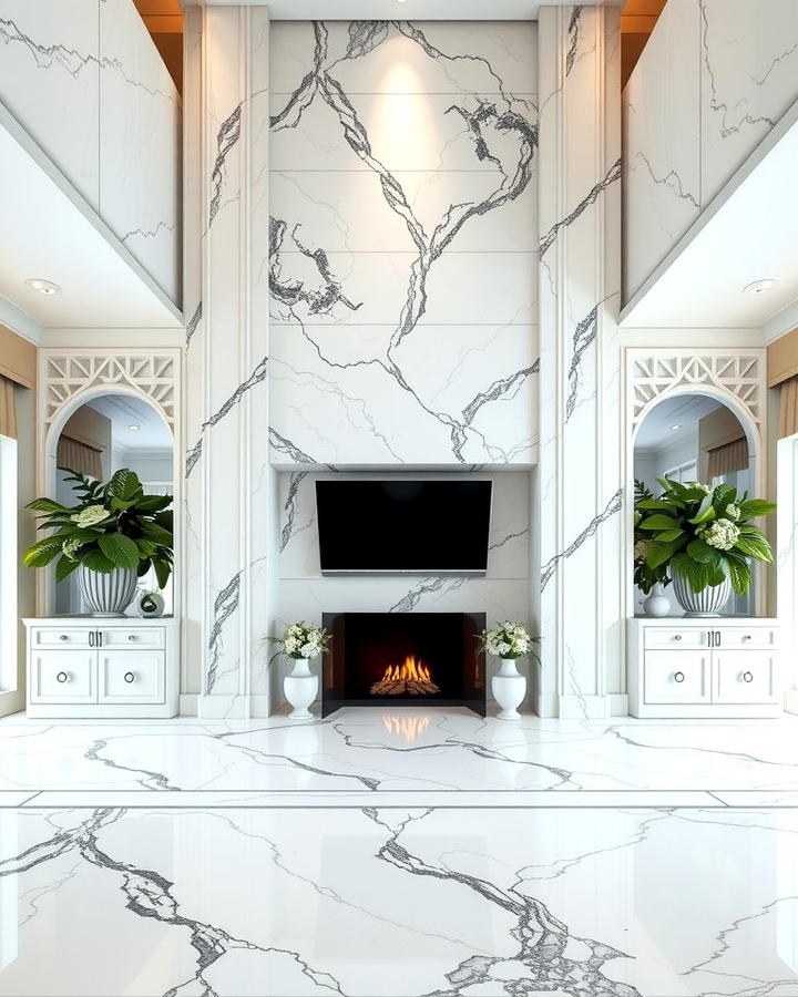 Sophistication with Marble Stone