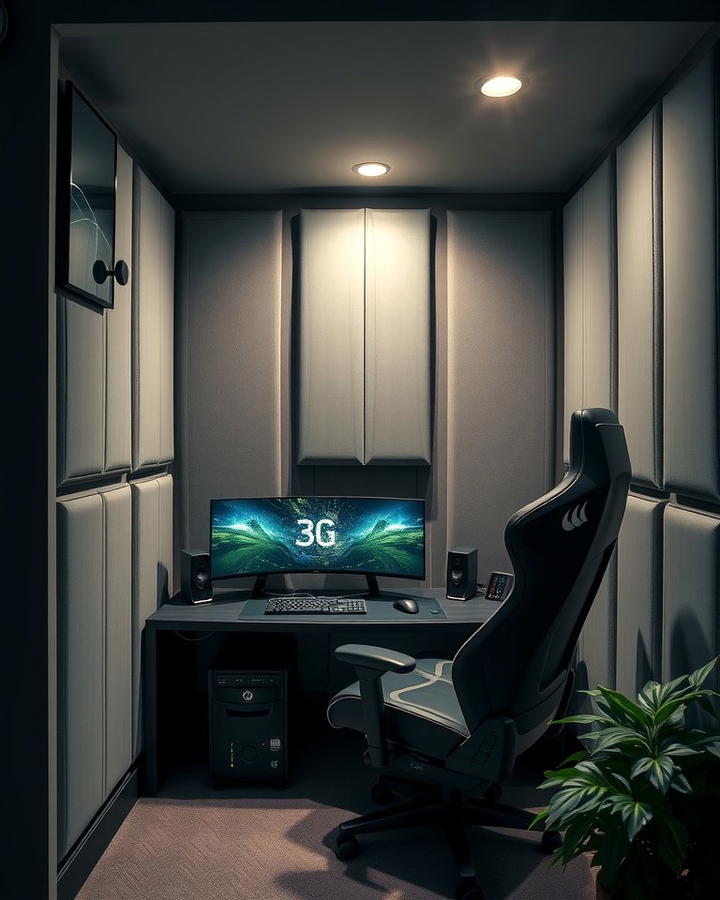 Soundproof Gaming Nook