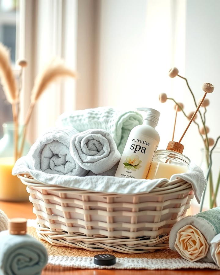 Spa Essentials Basket