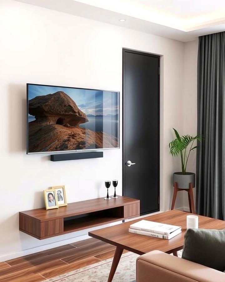 Space Saving Wall Mounted TV