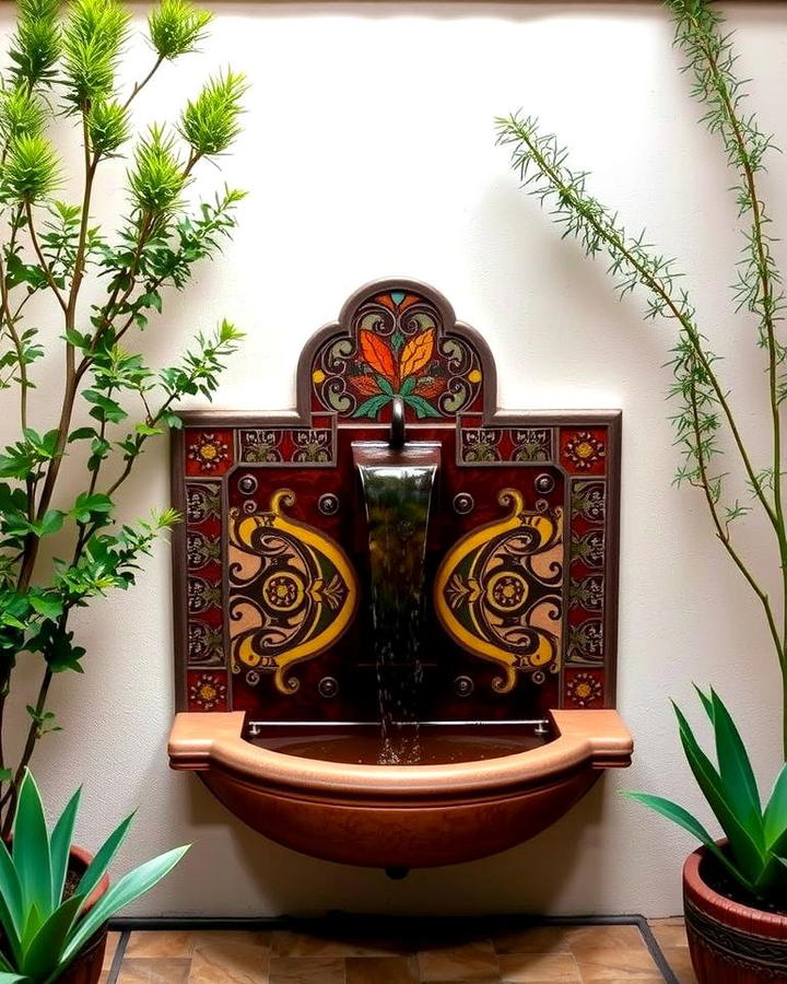 Spanish Style Wall Fountains