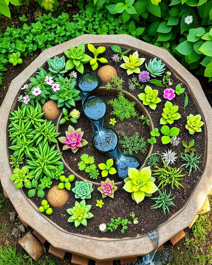 Spiral Round Garden Bed