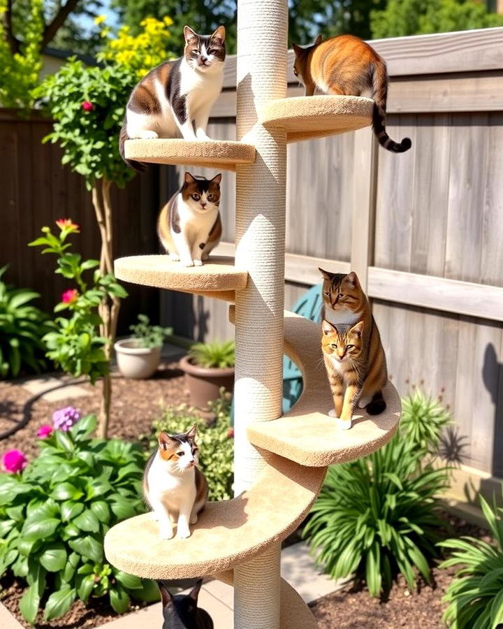 Spiral Staircase Cat Tree