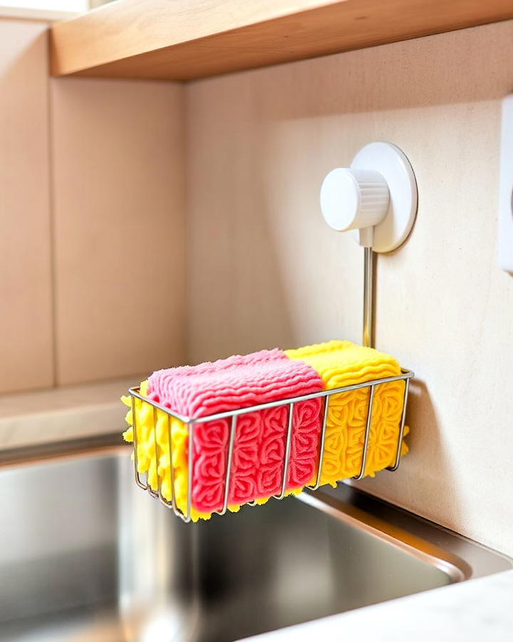 Sponge Holder With Suction Cups