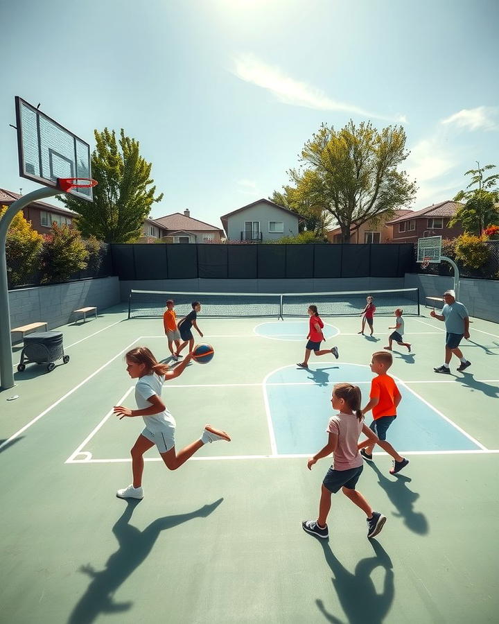 Sport Court for Active Fun