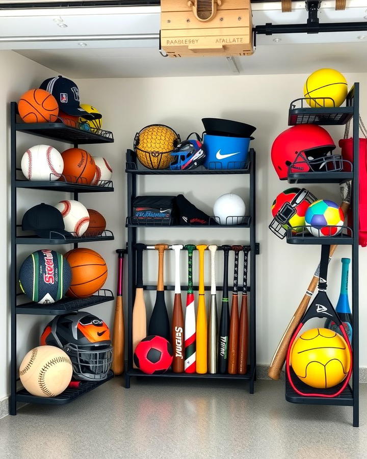 Sports Equipment Racks