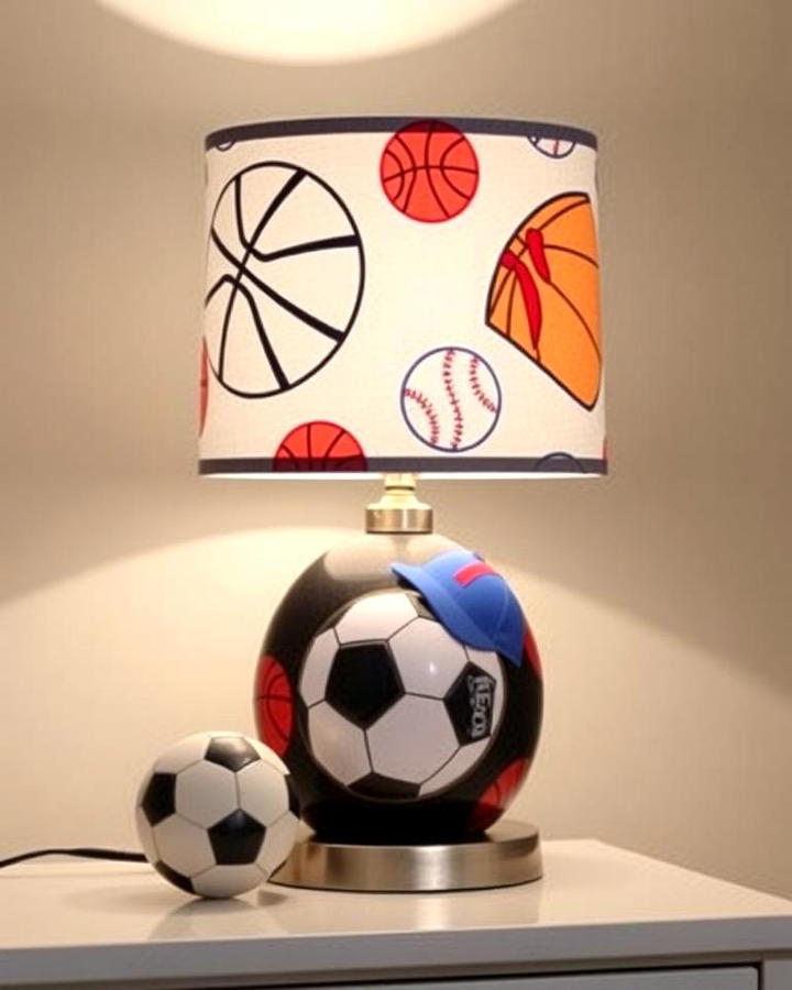 Sports Themed Lamp