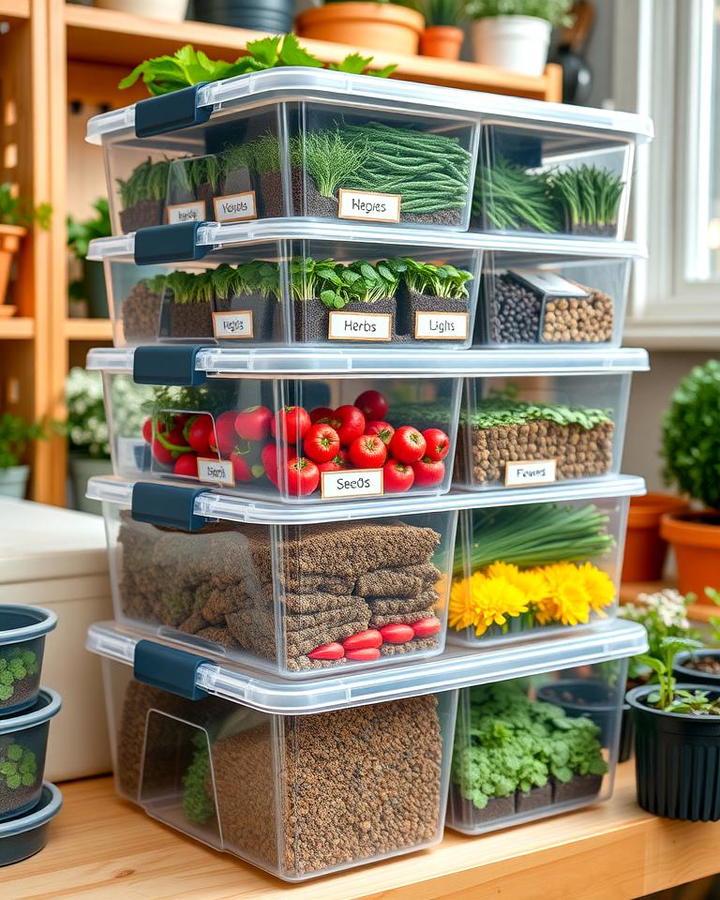 Stackable Storage Bins