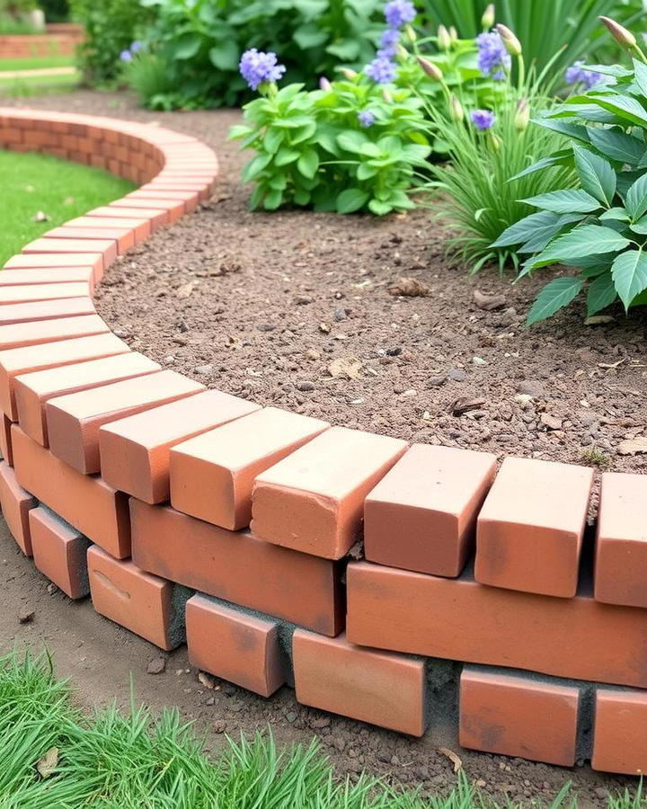 Staggered Brick Edging