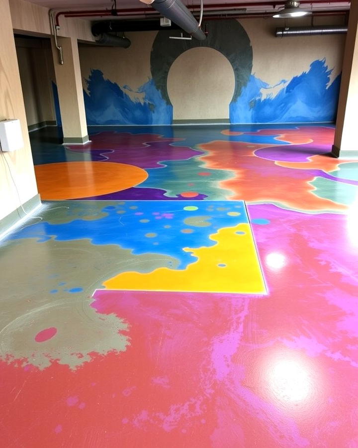 Stained Concrete Flooring