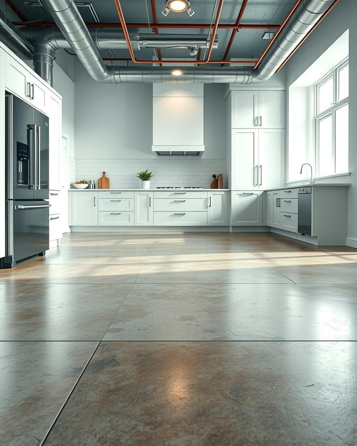 Stained Concrete for Industrial Elegance