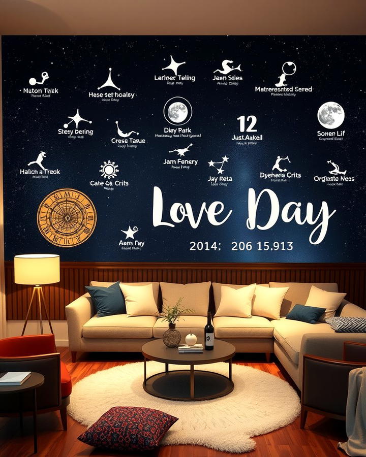 Star Map of Your Wedding Day