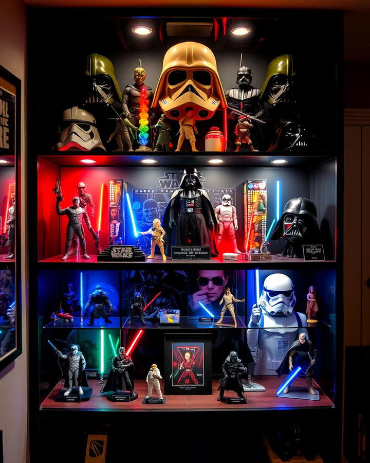 Star Wars Collectibles Display