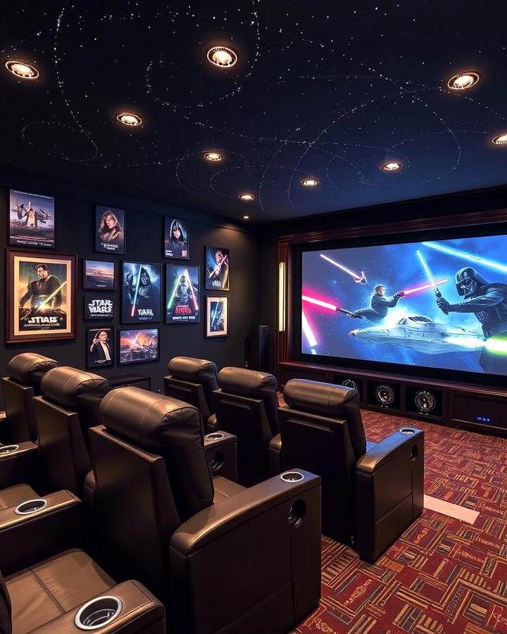 Star Wars Home Theater Setup