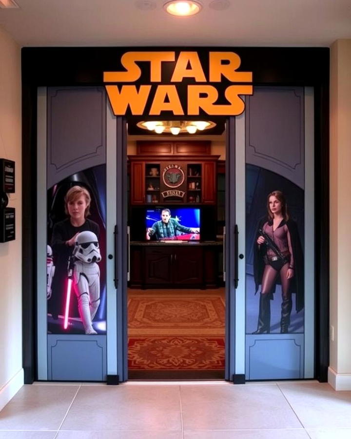 Star Wars Themed Doorway