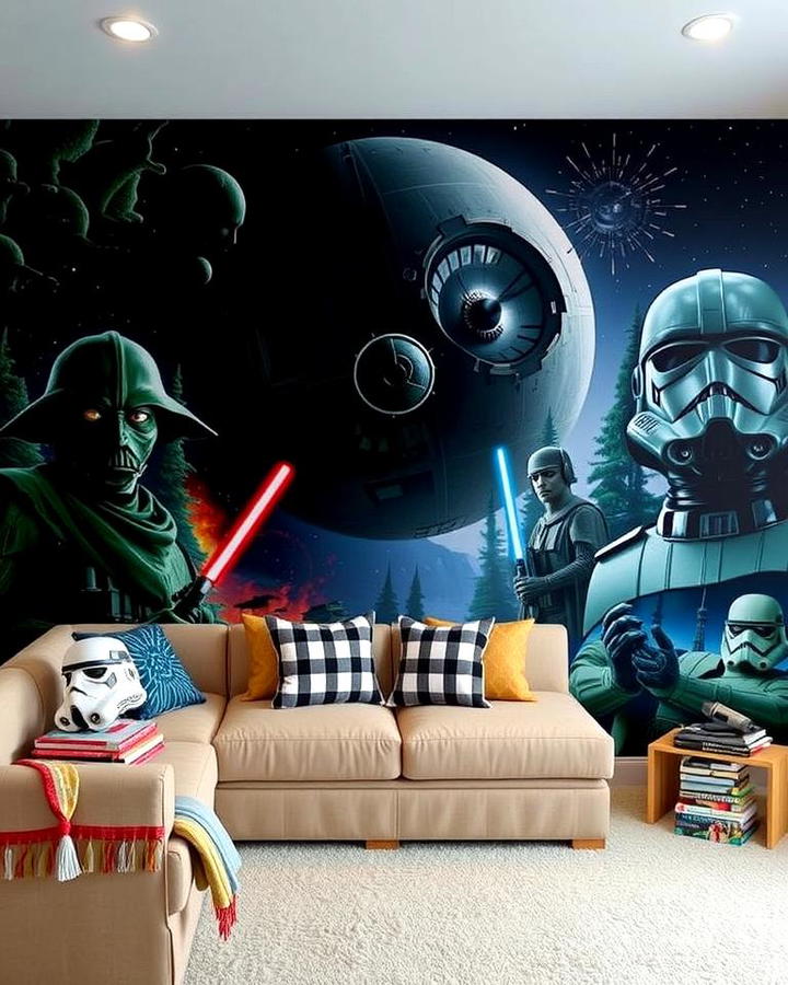 Star Wars Themed Wall Murals