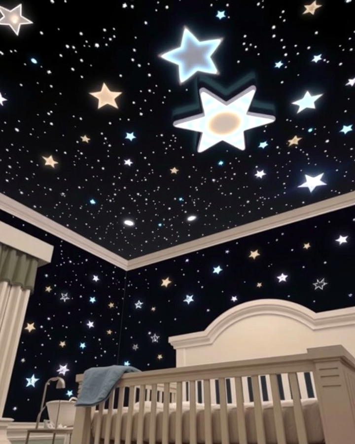 Starry Black Ceiling