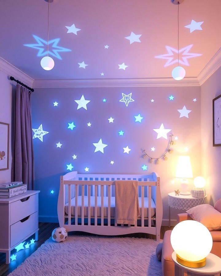 Starry Blue Nightlights