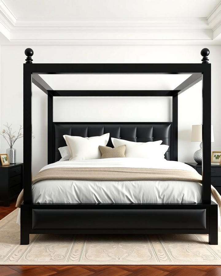 Statement Black Bed Frame