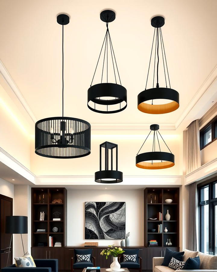 Statement Black Lighting Fixtures