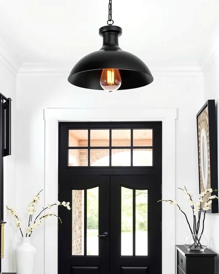 Statement Black Pendant Lighting