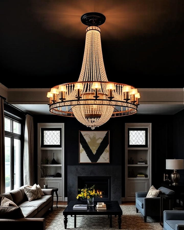 Statement Lighting Fixtures for Living Room