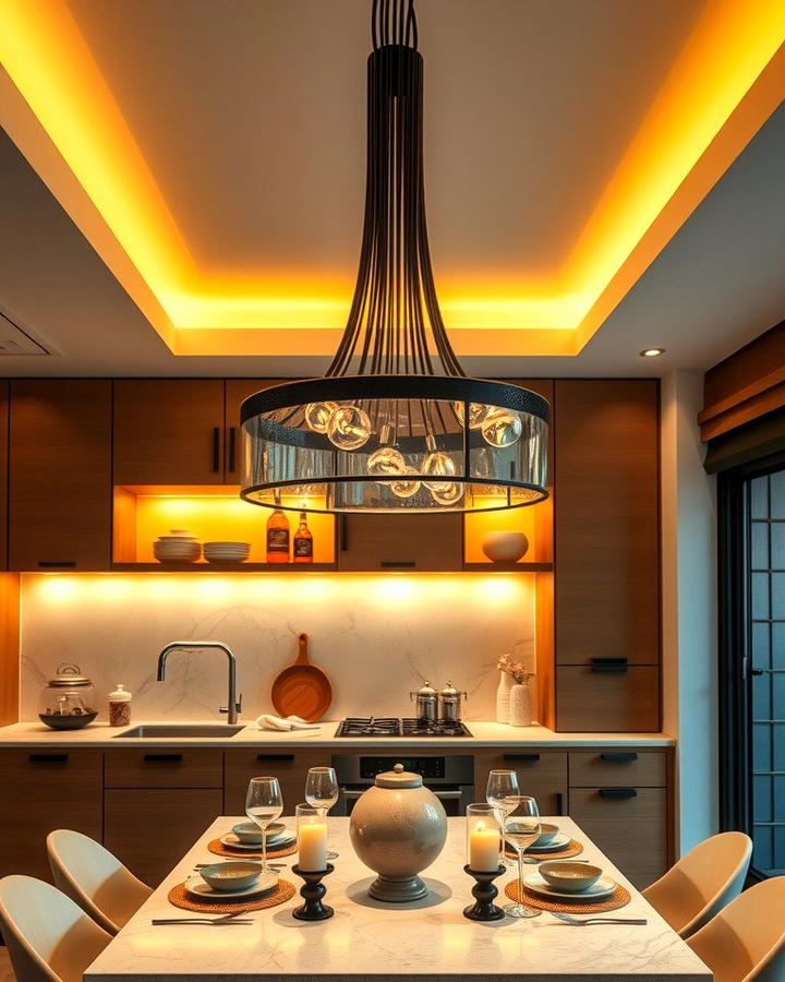 Statement Lighting for Ambience