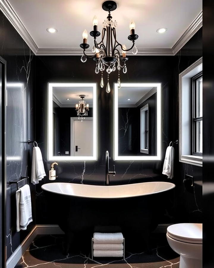 Statement Lighting for Bathroom