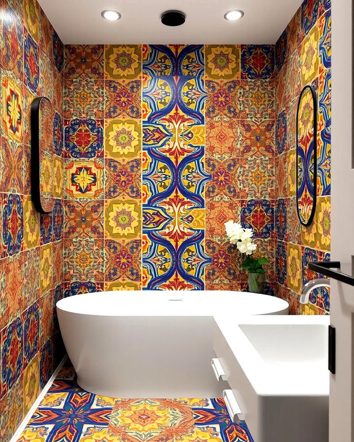 Statement Tile Walls