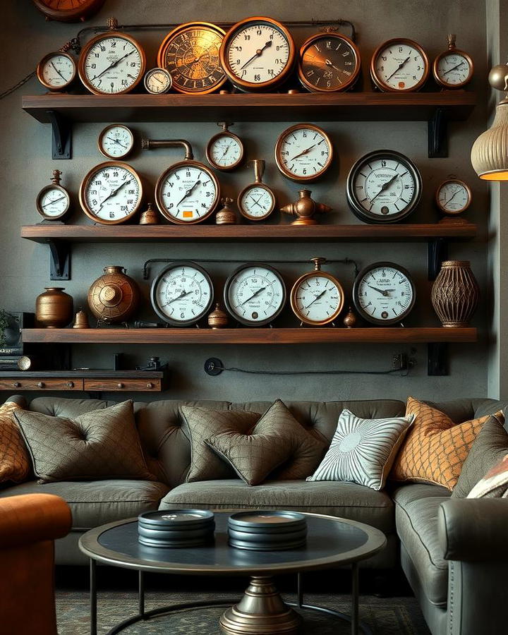 Steam Gauges as Decorative Pieces