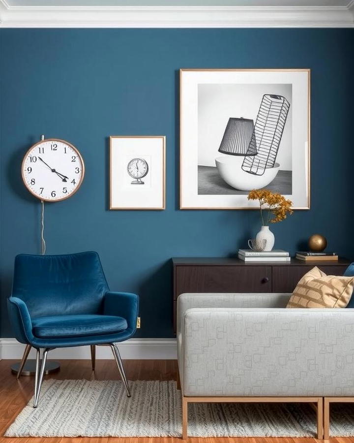 Steel Blue Modernity