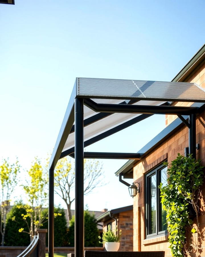 Steel Framed Gable Roof