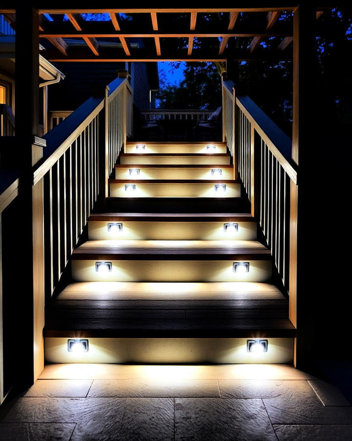 Step Lights for Nighttime Navigation