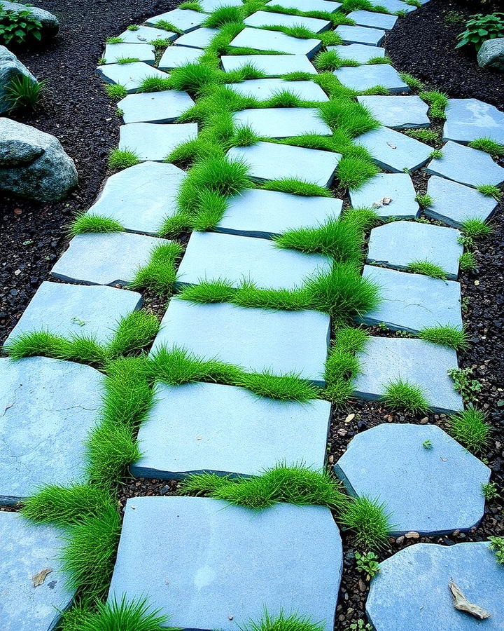 Stepping Stone Bluestone Pathway