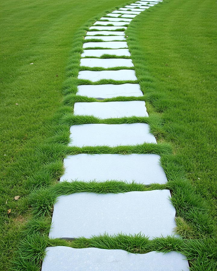 Stepping Stone Bluestone Walkway