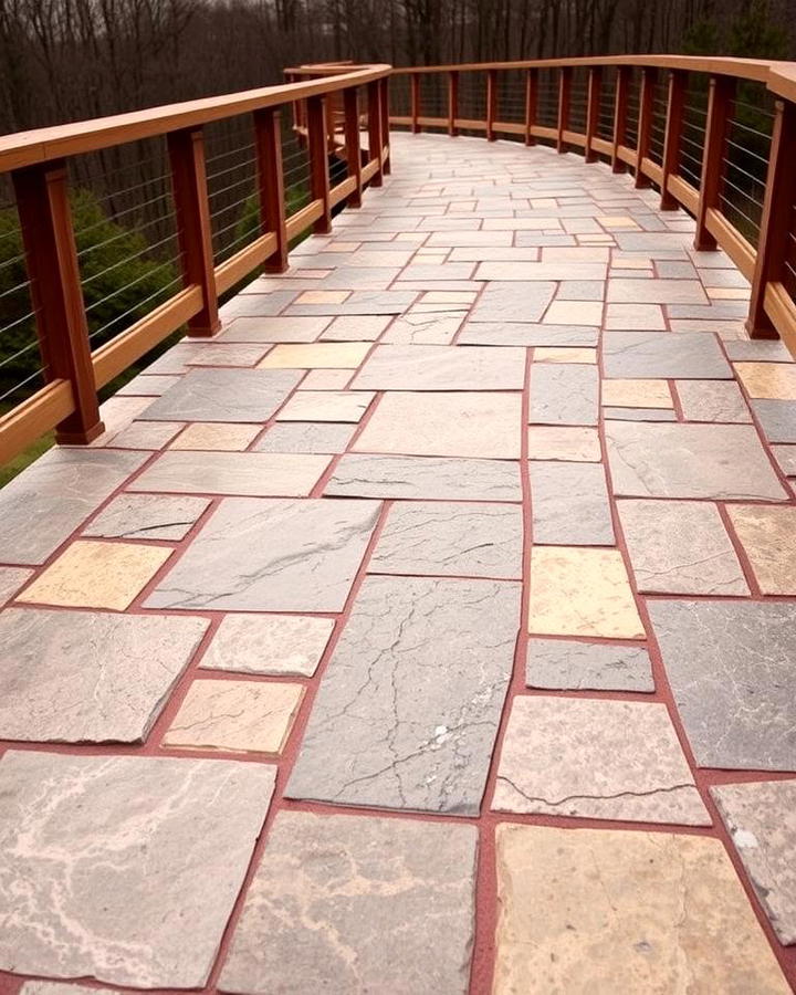 Stone Elevated Walkway