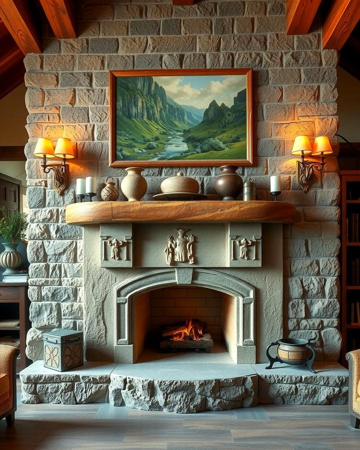 Stone Fireplaces