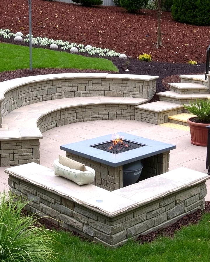 Stone Ledge Seating