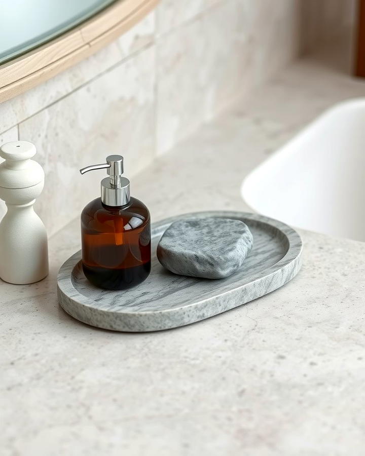 Stone Tray for a Natural Touch