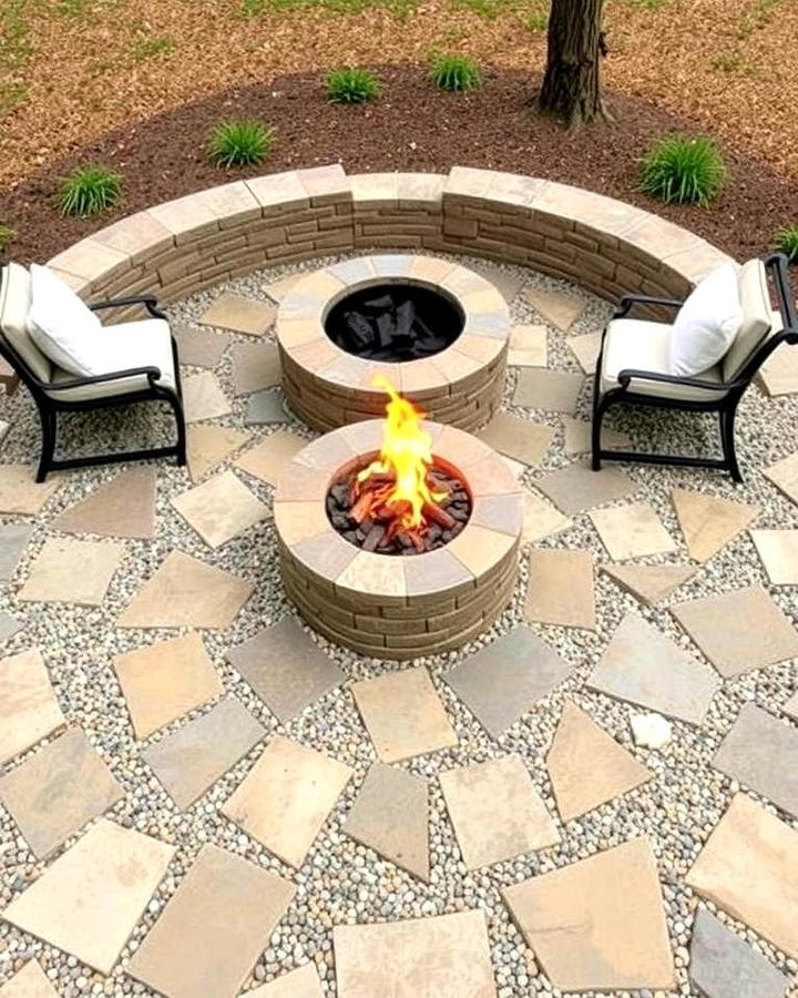 Stone and Gravel Combination