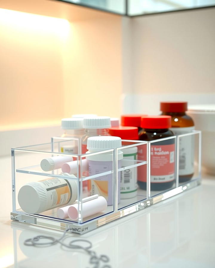 Store in an Acrylic Organizer