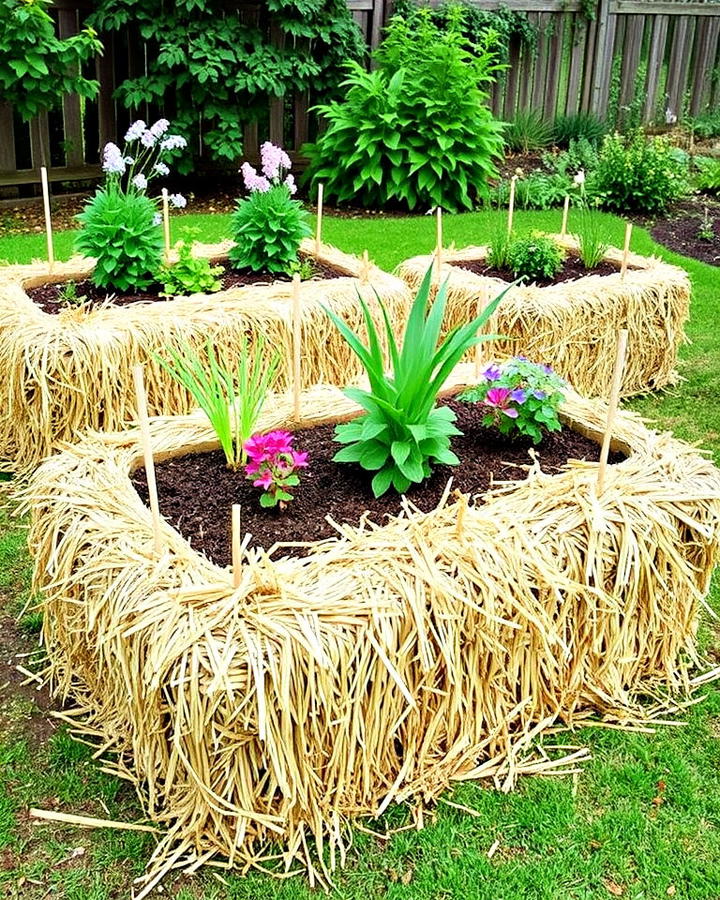 Straw Bale Garden Bed