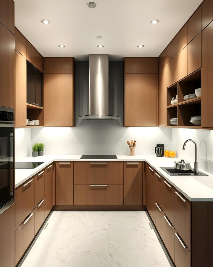 Streamlined Kitchen Layout